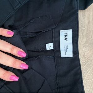 TNA Women's black cargo pants